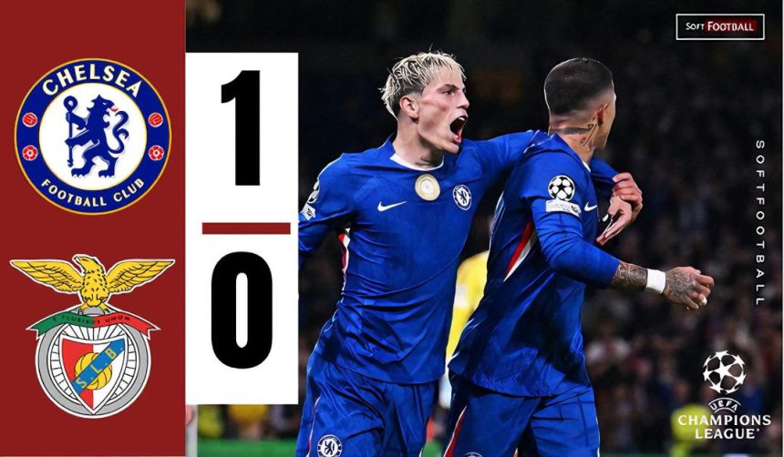 Chelsea vs Benfica (Photo Credit: SoftFootball Media)