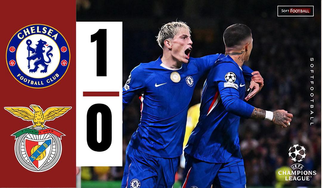 Chelsea vs Benfica (Photo Credit: SoftFootball Media)