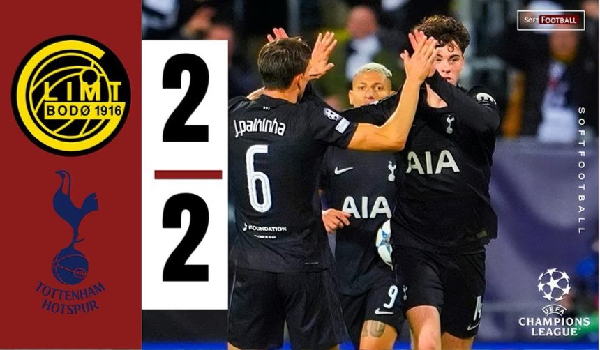 Bodo Glimt vs Tottenham (Photo Credit: Softfootball Media)