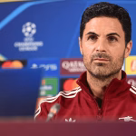 Mikel Arteta during UCL press conference (Photo Credit: Arsenal website)