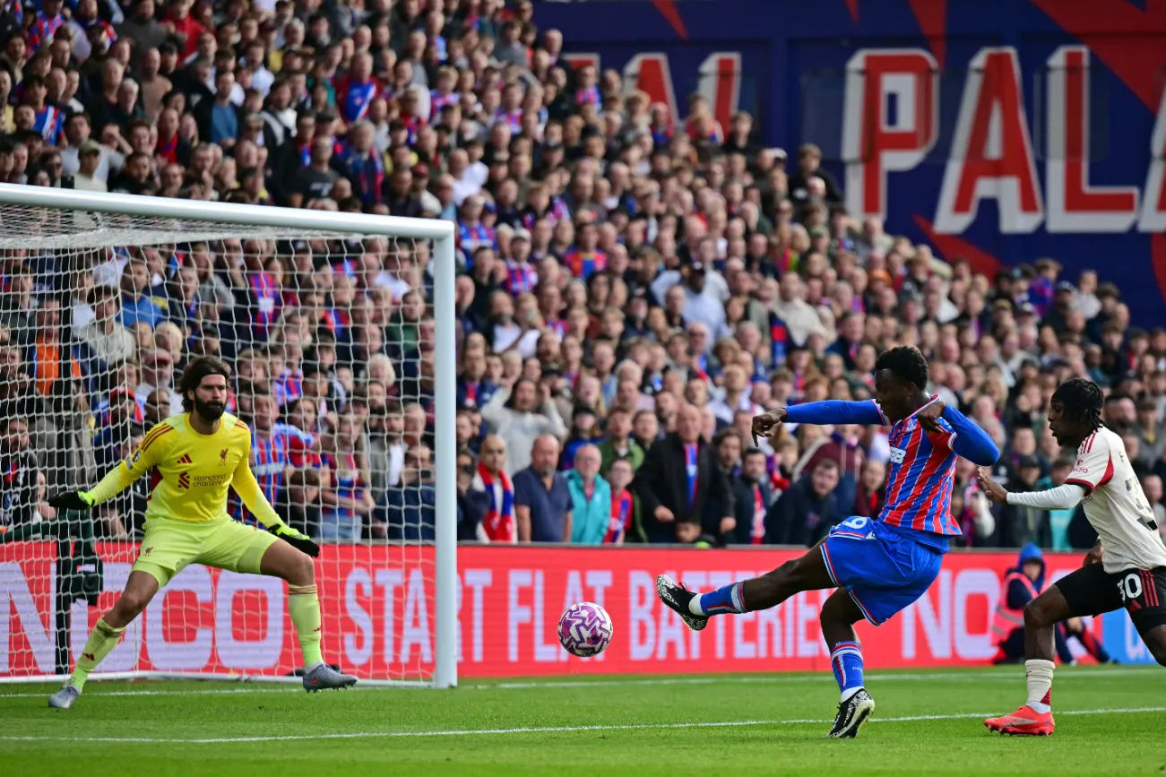 Eddie Nketiah scored a late minute goal to extend the unbeaten run of the Eagles. (Credit: Crystal Palace media)