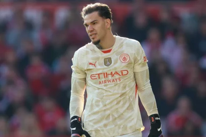 Former Manchester City goalkeeper Ederson (Credit: Manchester City website).