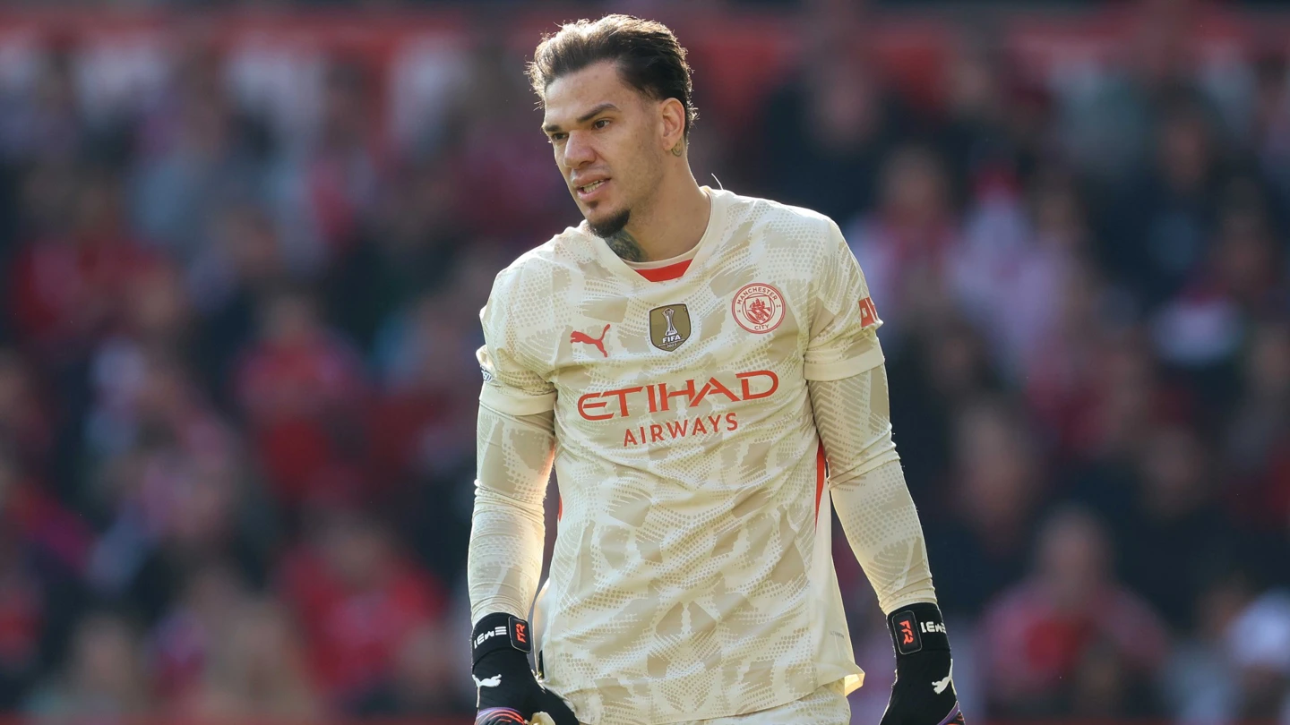 Former Manchester City goalkeeper Ederson (Credit: Manchester City website).