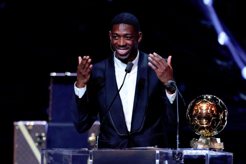 Ousmane Dembele wins Ballon d’Or (Photo Credit: PSG Media)