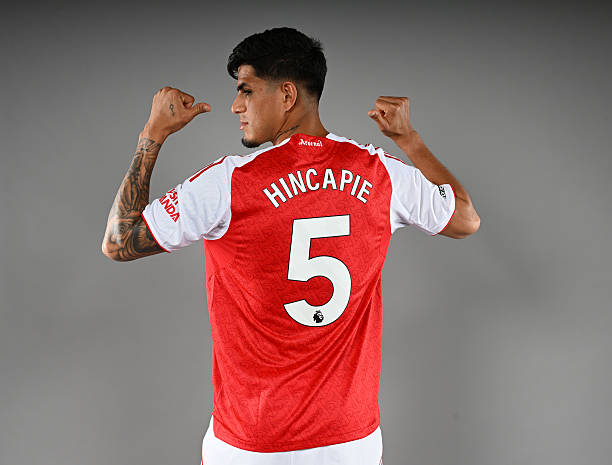 Piero Hincapie (Photo by David Price/Arsenal FC via Getty Images)
