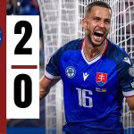 David Strelec was the man of the moment for the Slovakia side, registering a goal and an assist to earn the home side their first three points in the qualifiers.