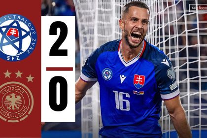 David Strelec was the man of the moment for the Slovakia side, registering a goal and an assist to earn the home side their first three points in the qualifiers.