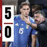 Italy defeated Estonia 5-0 to bounce back to winning ways in the World Cup qualifiers.