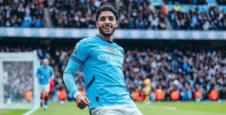 Omar Marmoush. Photo credit: Man City media