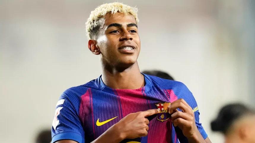 Lamine Yamal plans private party if he wins Ballon d’Or (Photo Credit:Barcelona media)