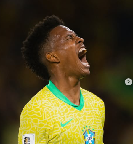 Estevao Willian scores for Brazil