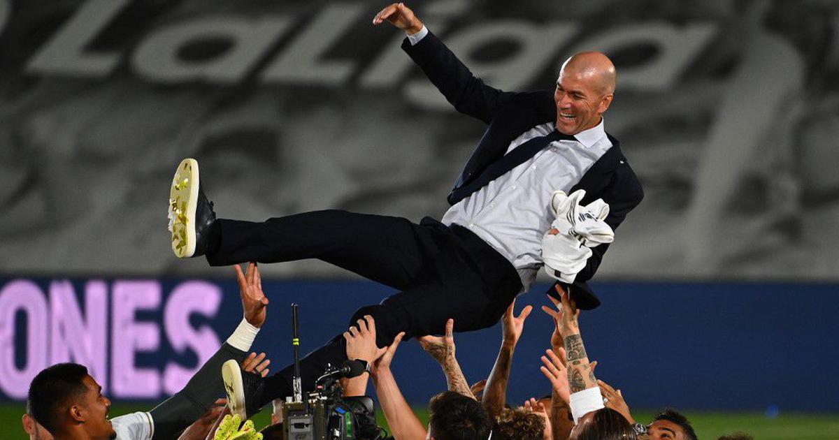 Zinedine Zidane (Photo Credit: Real Madrid website)
