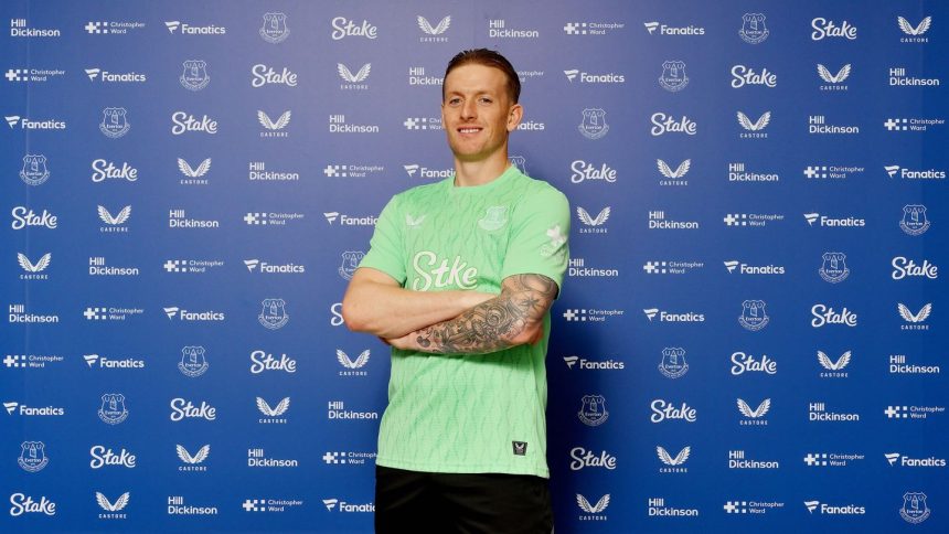 Jordan Pickford (Credit: Everton X)