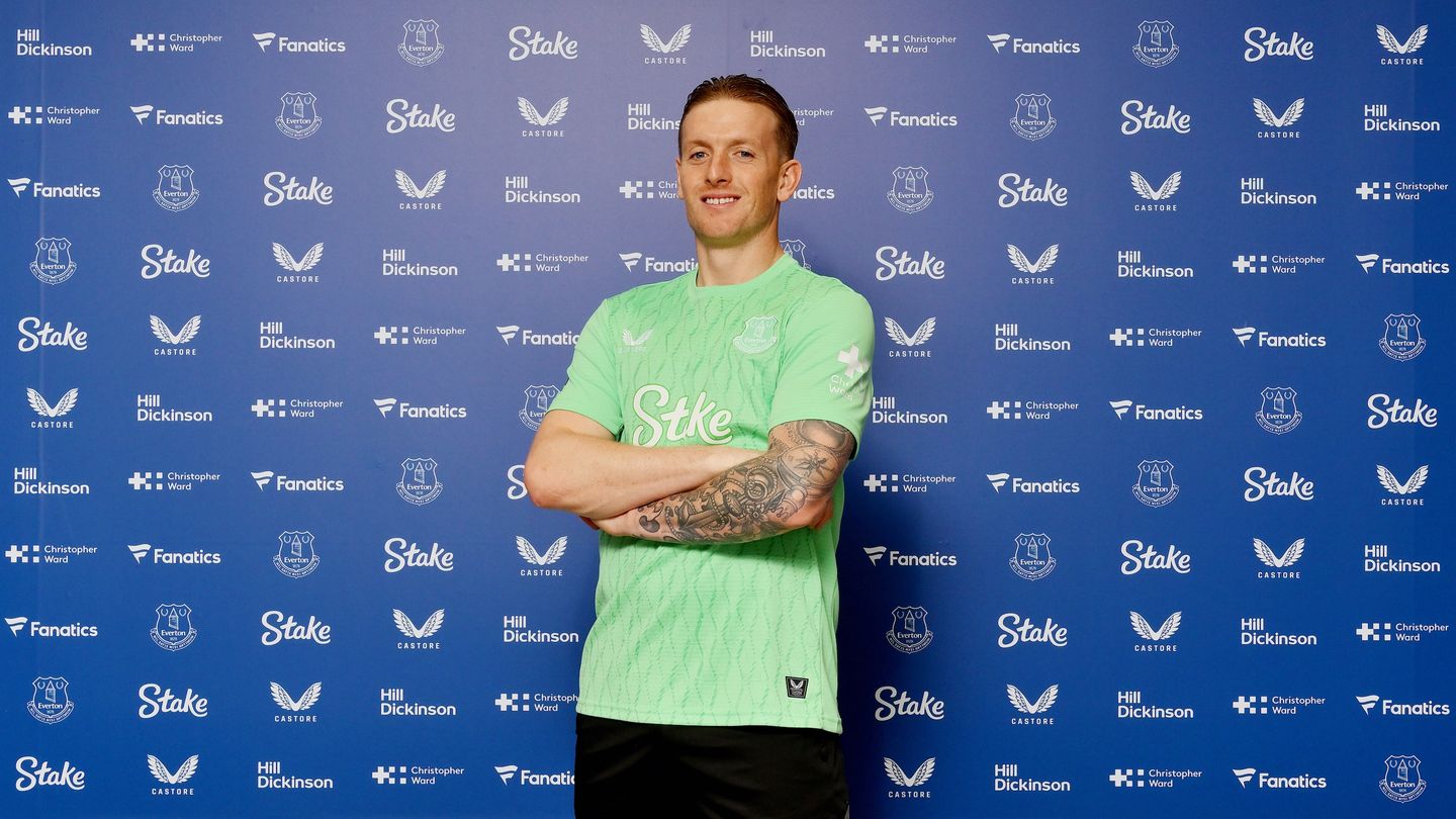 Jordan Pickford (Credit: Everton X)