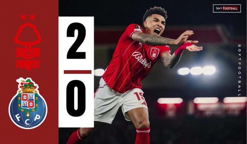 Nottingham Forest vs FC Porto (Photo Credit: Softfootball Media)