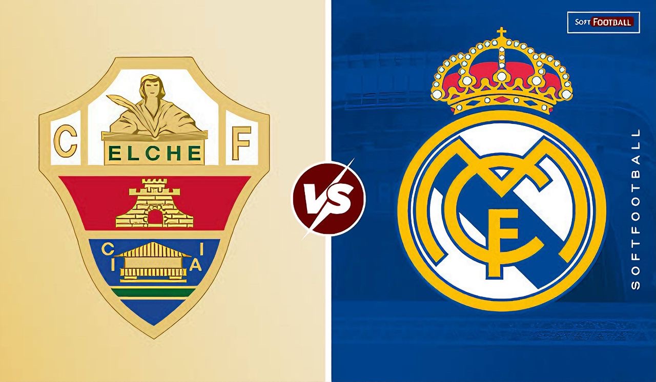 Elche vs Real Madrid (Photo Credit: Softfootball Media)