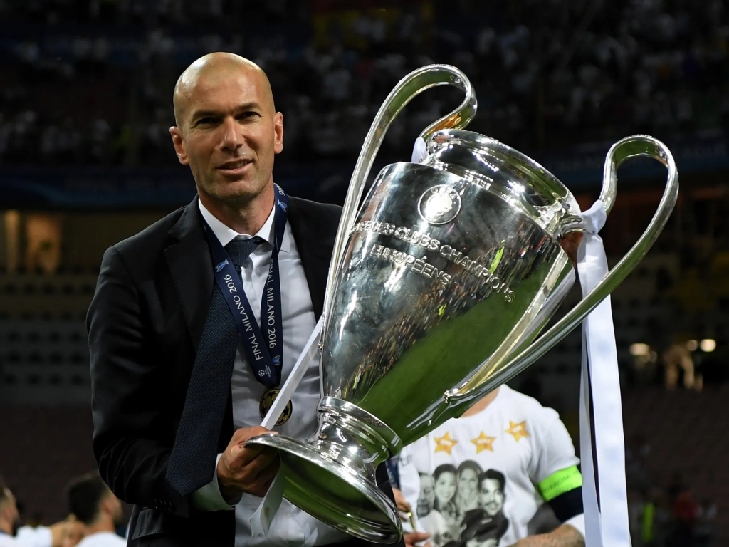 Zinedine Zidane (Photo Credit: Real Madrid website)