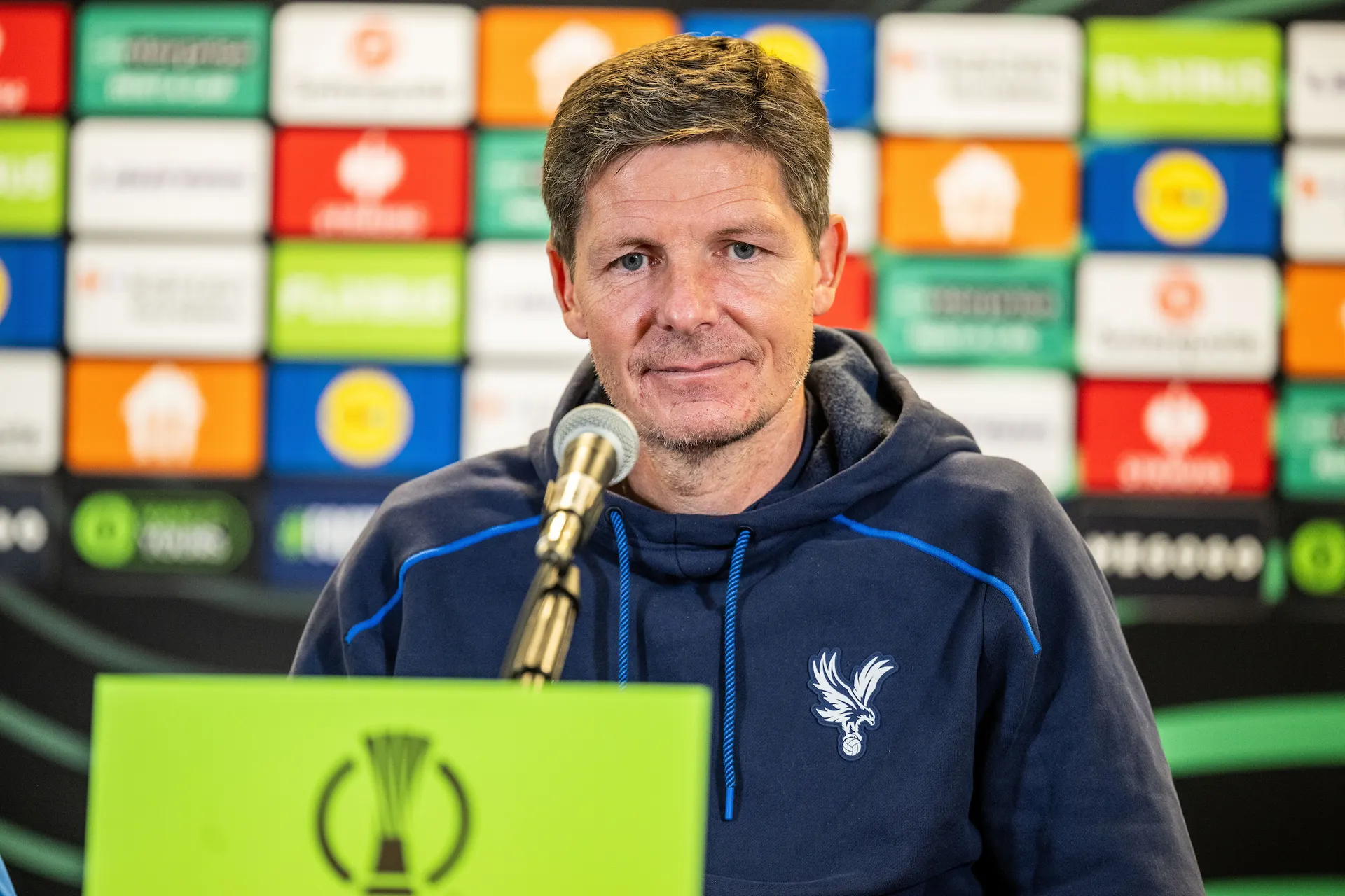 Coach Oliver Glasner (Credit: Crystal Palace media)