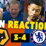 Wolves vs Chelsea Fan Reaction (Photo Credit: Softfootball Media)