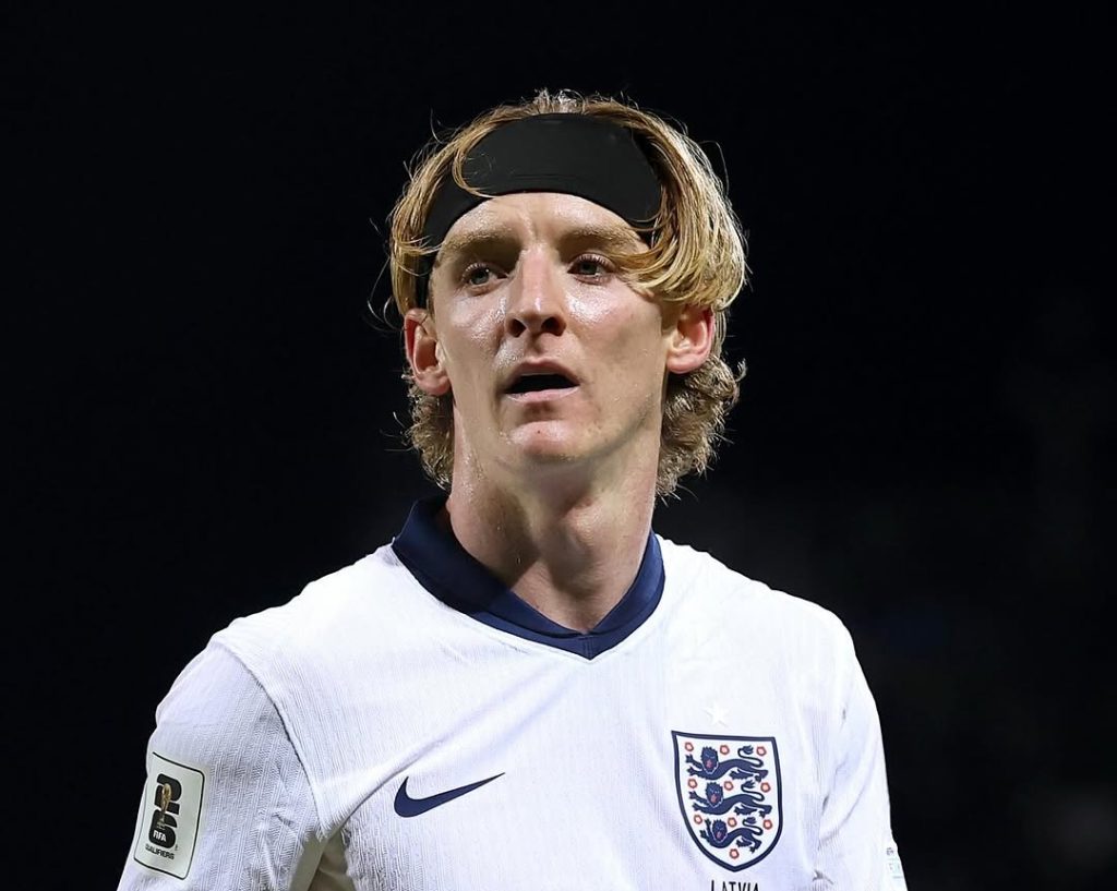 Anthony Gordon (Photo Credit - England via Instagram)