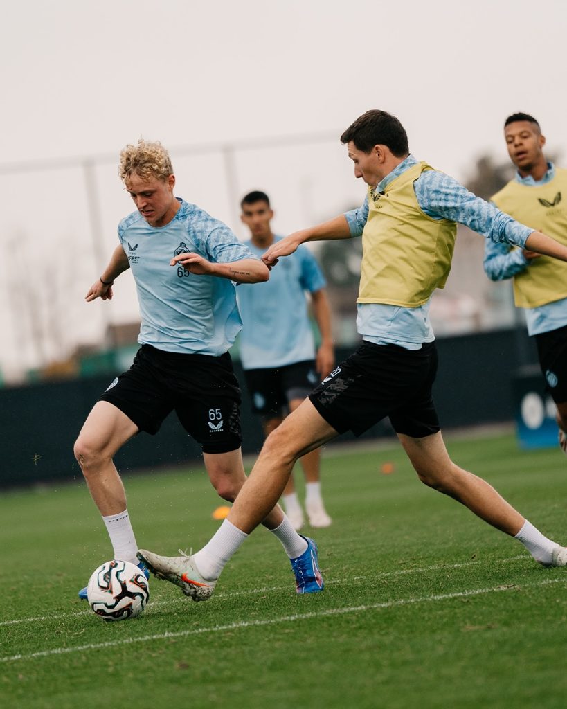 Club Brugge players in traning session (Photo Credit: Club Brugge facebook page)