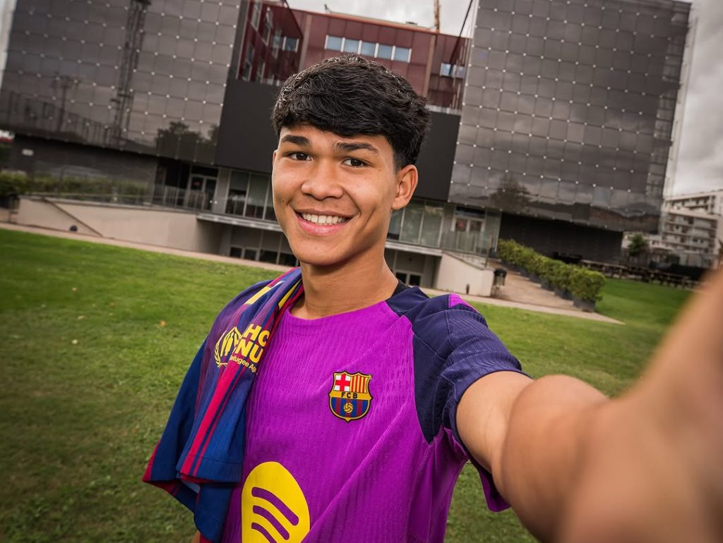 Pedro “Dro” Fernández (Photo Credit: Barcelona via X)