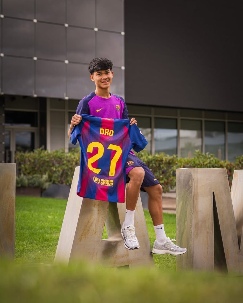 Pedro “Dro” Fernández (Photo Credit: Barcelona via X)