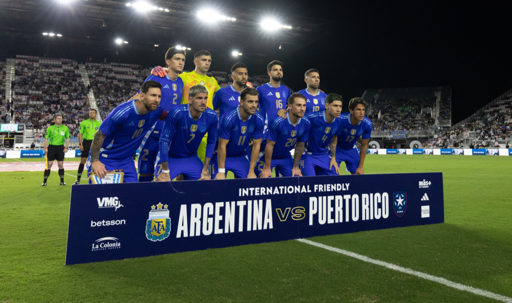 Argentina national team. Photo credit: Argentina media.