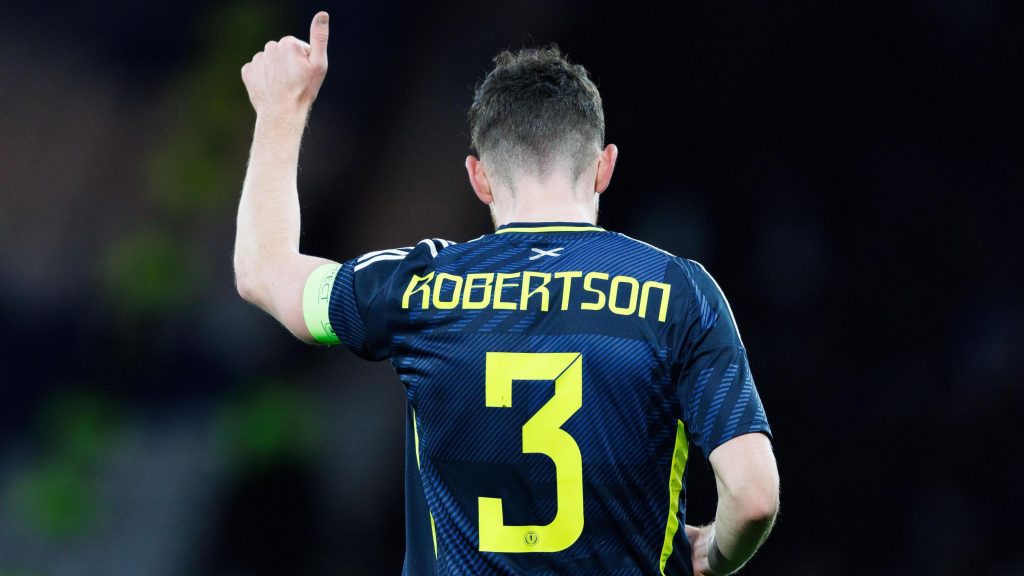 Andy Robertson. Photo Credit: Scotland Media.