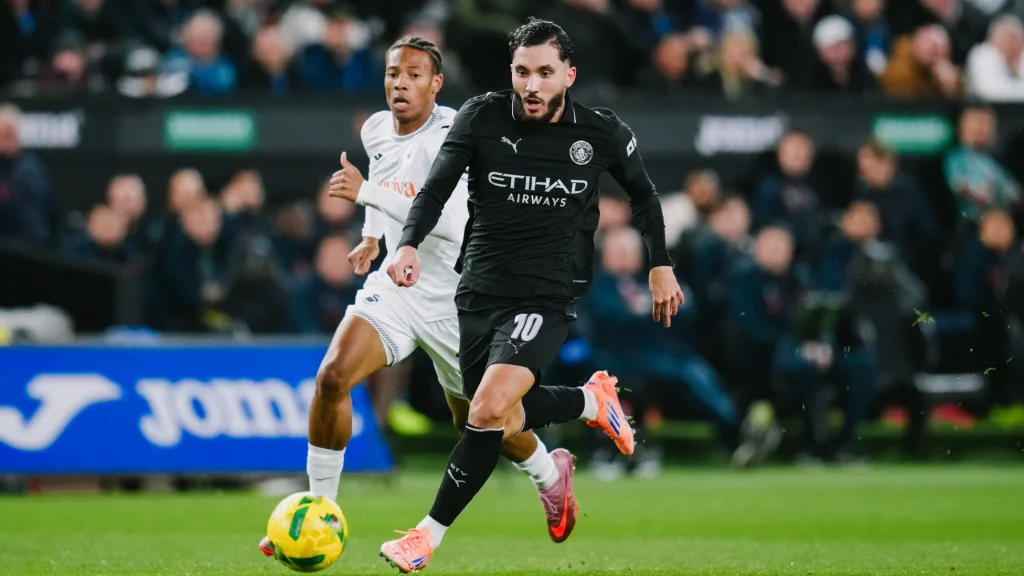 Ayan Cherki (Photo Credit: Manchester City Media)