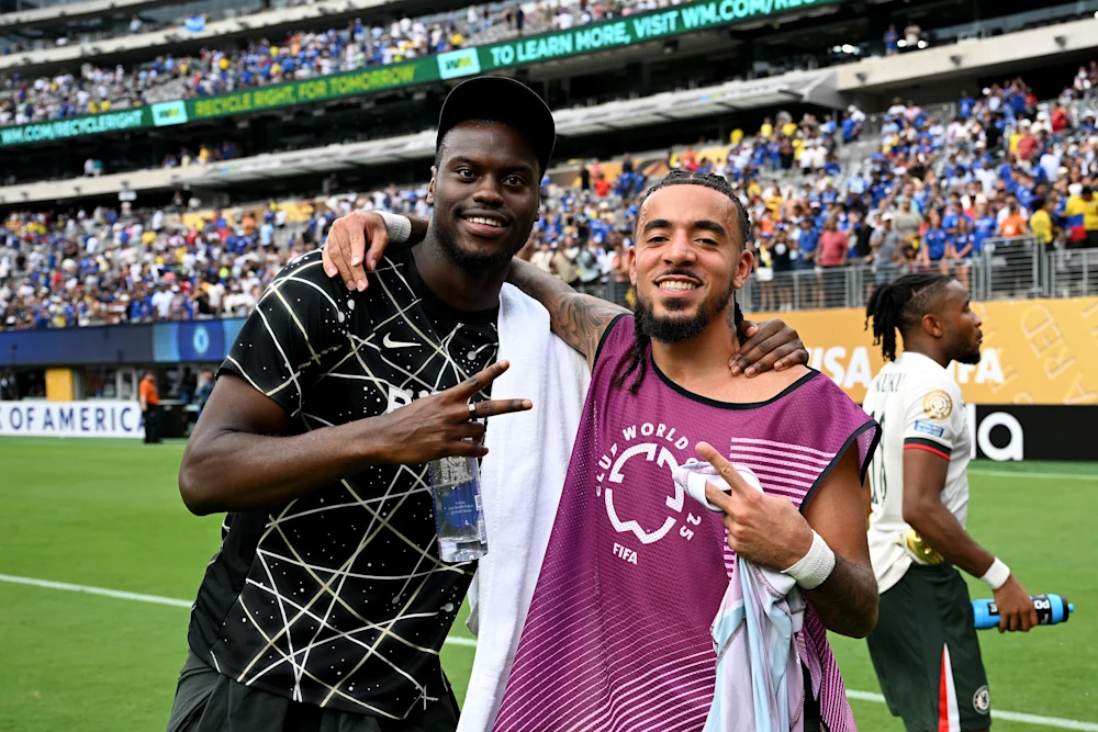 Benoit Badiashile and Malo Gusto (Photo Credit: Chelsea website)