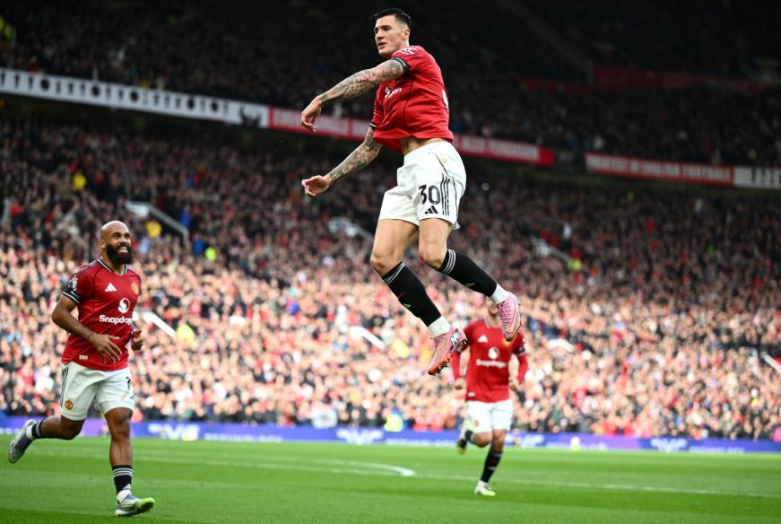 Benjamin Sesko. Photo Credit: Man United media.
