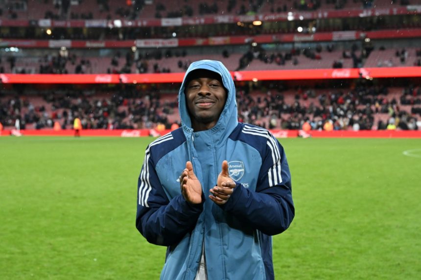 Eberechi Eze. Photo credit: Arsenal Media