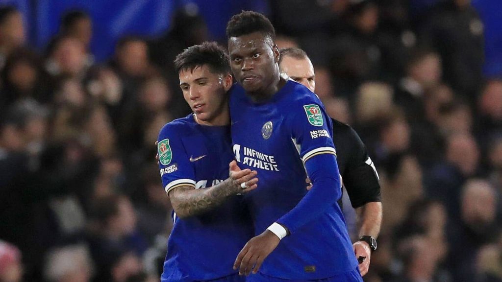 Benoit Badiashile and Enzo Fernandes (Photo Credit: Chelsea website)