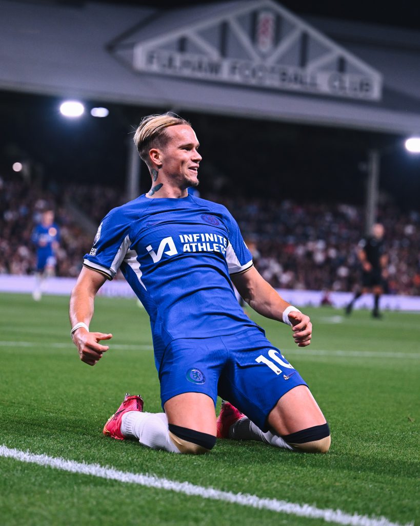Mykhailo Mudryk of Chelsea (Photo Credit: Chelsea via X)