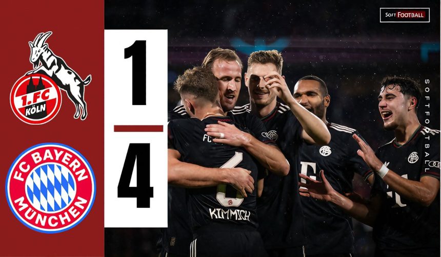 FC Cologne vs Bayern Munich (Photo Credit: Softfootball Media)