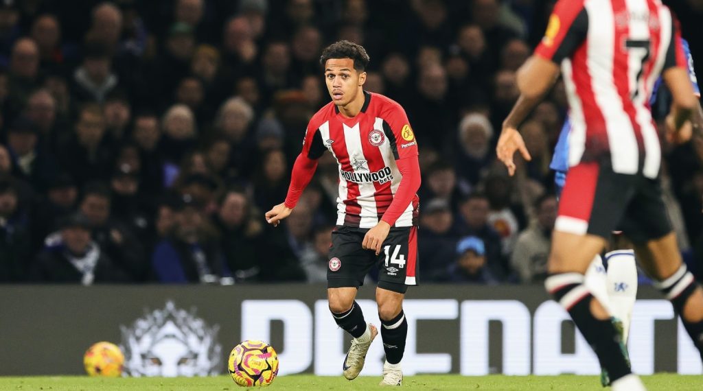 Fabio Carvalho. Photo Credit: Brentford Media.