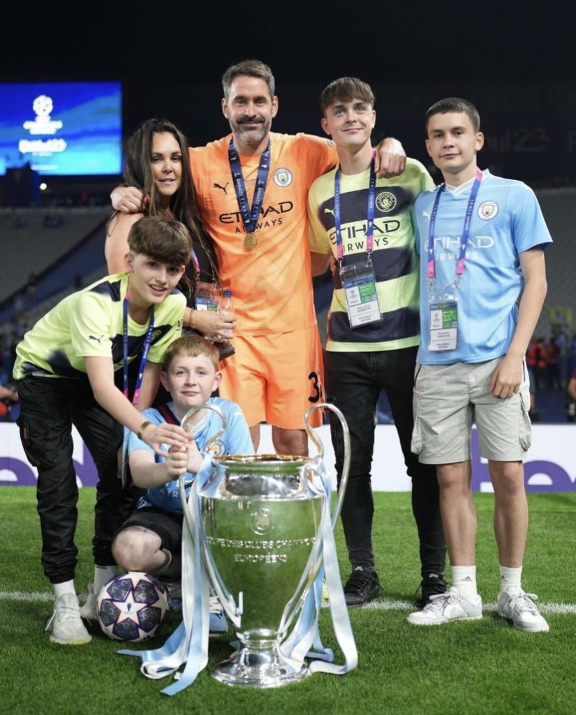 Scott Carson and his Family (Photo Credit: carson via X)