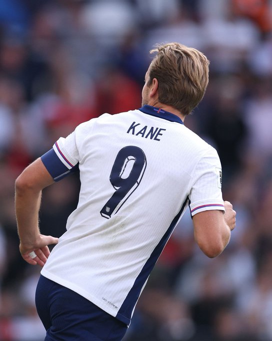Harry Kane of England (Photo Credit: Kane via X)