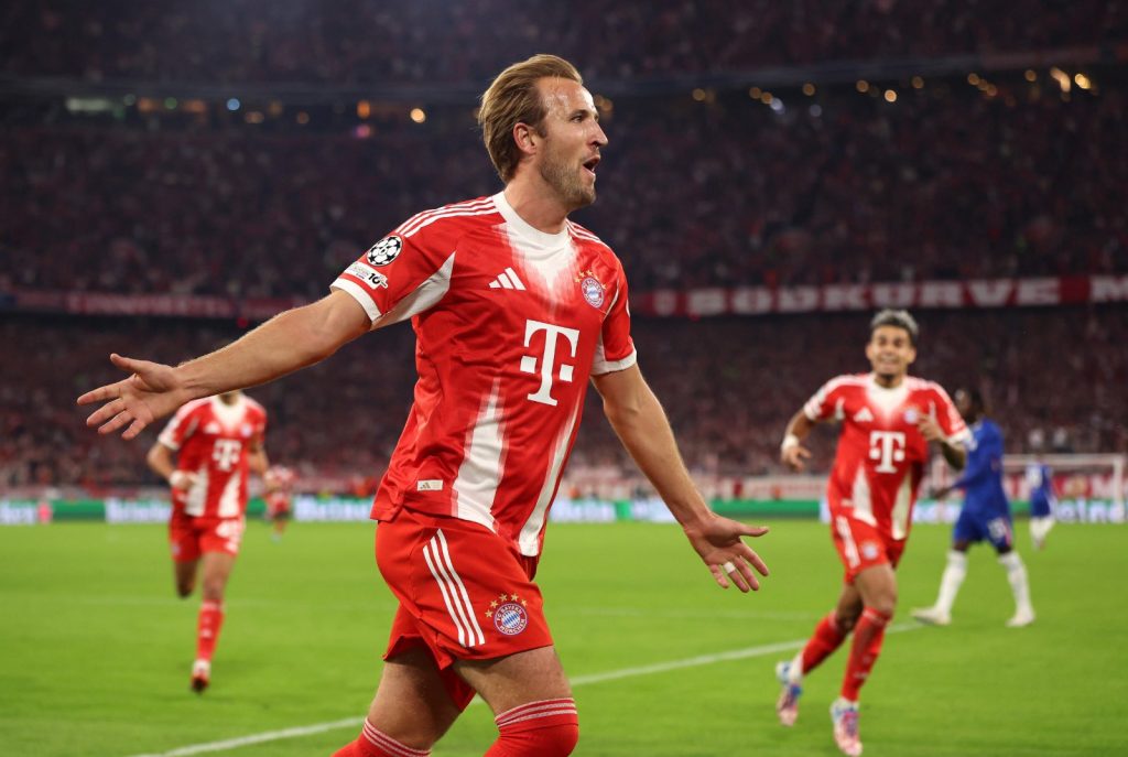 Harry Kane of Bayern (Photo Credit: Kane via X)