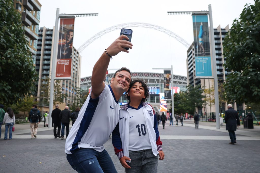 England Fans (Photo Credit: England via X)