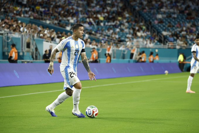 Enzo Fernandez (Photo Credit - Argentina via X)