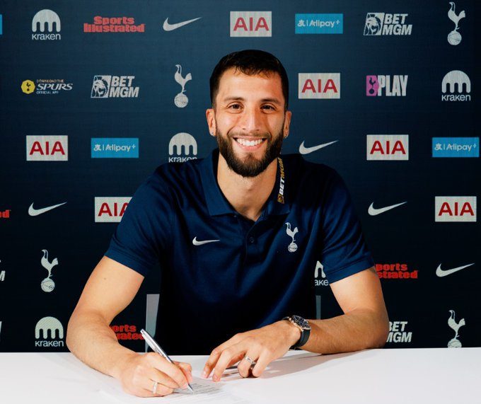Rodrigo Bentancur (Photo Credit - Tottenham X Account)
