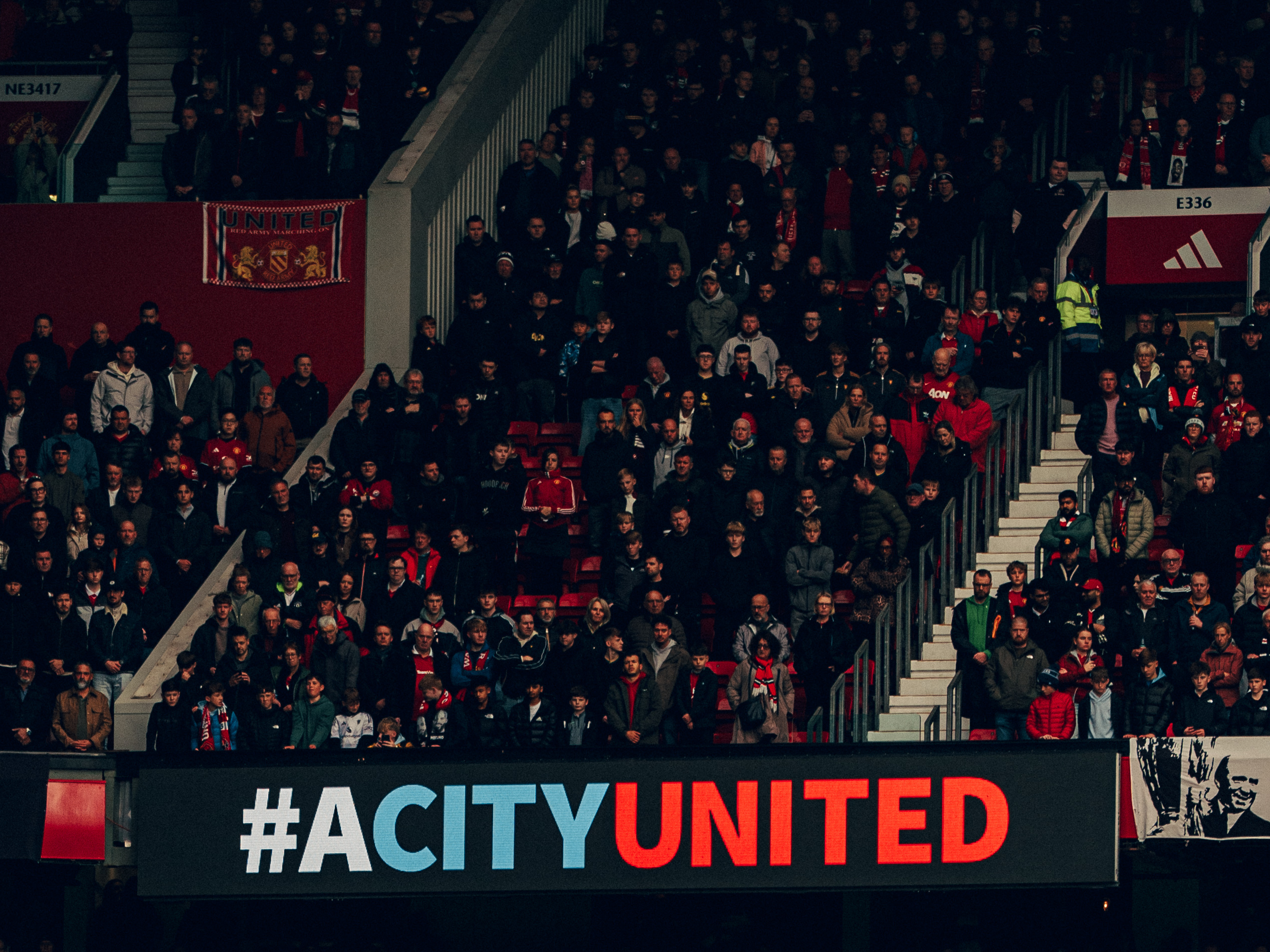 Manchester United fans (Photo Credit: Manchester United X handle)