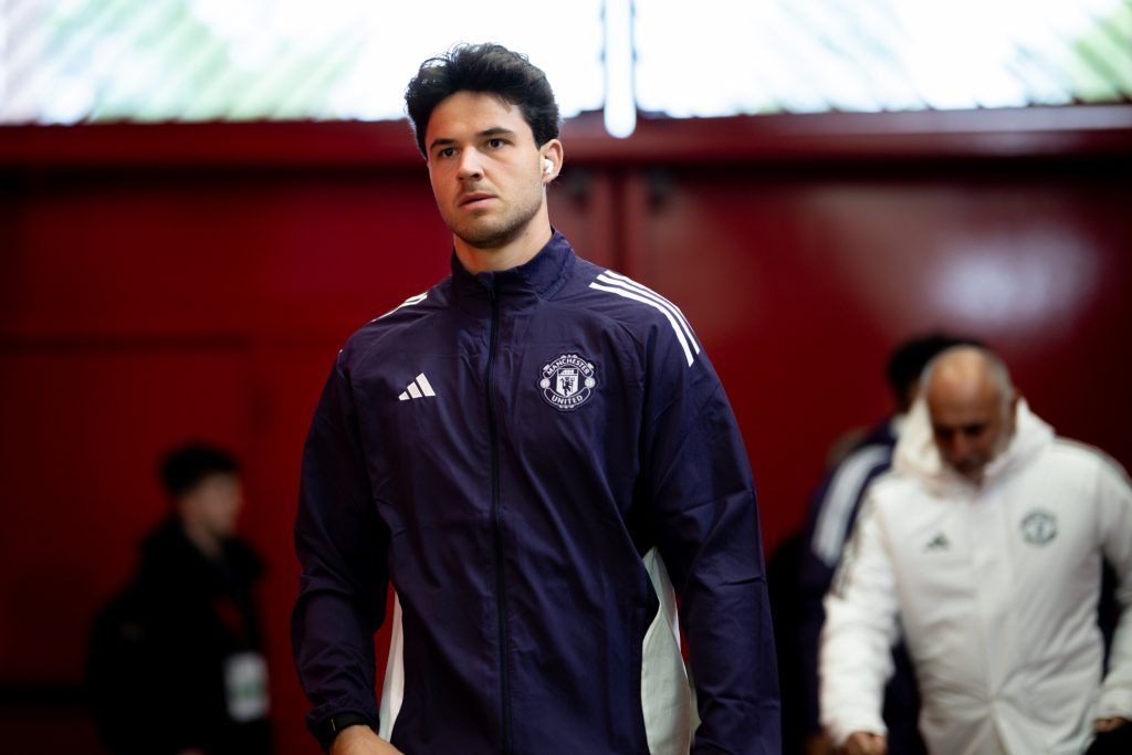 Manchester United goalkeeper sennE Lammens (Photo Credit: Manchester United X handle)