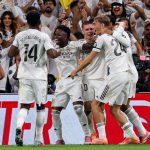 Real madrid Players Celebrate (Real Madrid via X)