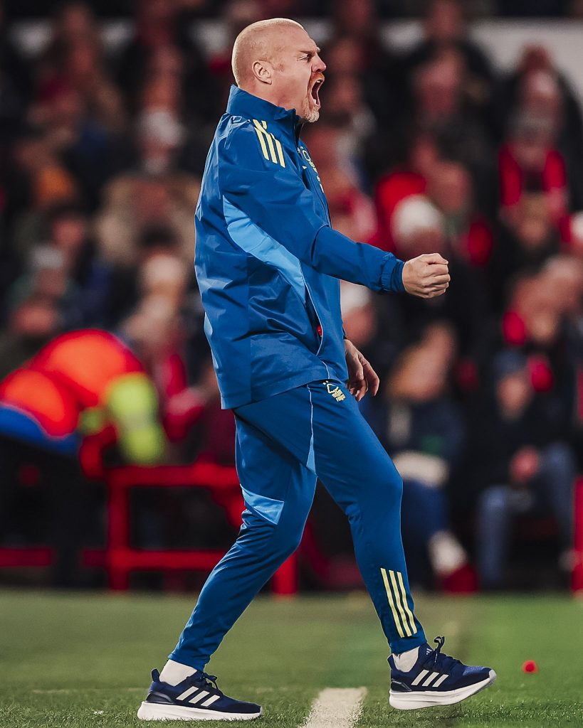 Sean Dyche of Nottingham Forest (Photo Credit: Forest via X)