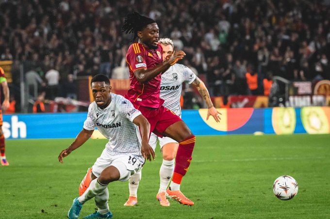 Manu Kone of AS Roma (Photo Credit: Roma via X)