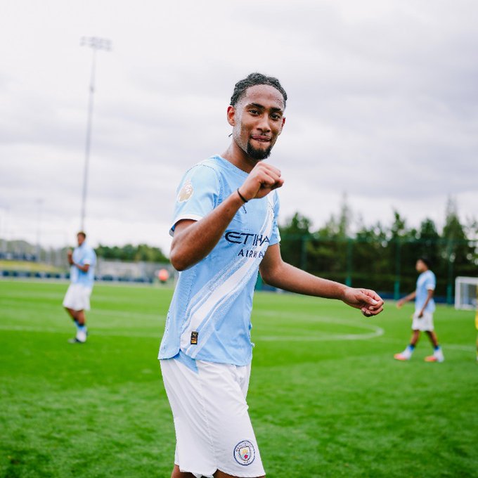 Kaden Braithwaite of Manchester City (Photo Credit: City via X)