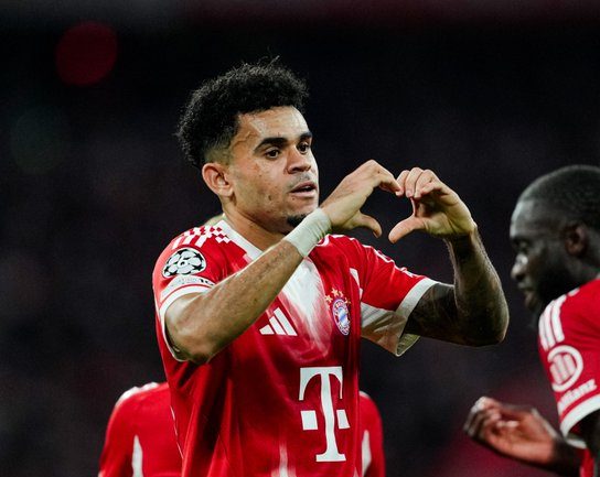 Luiz Diaz (Photo Credit: FCBayern via X)